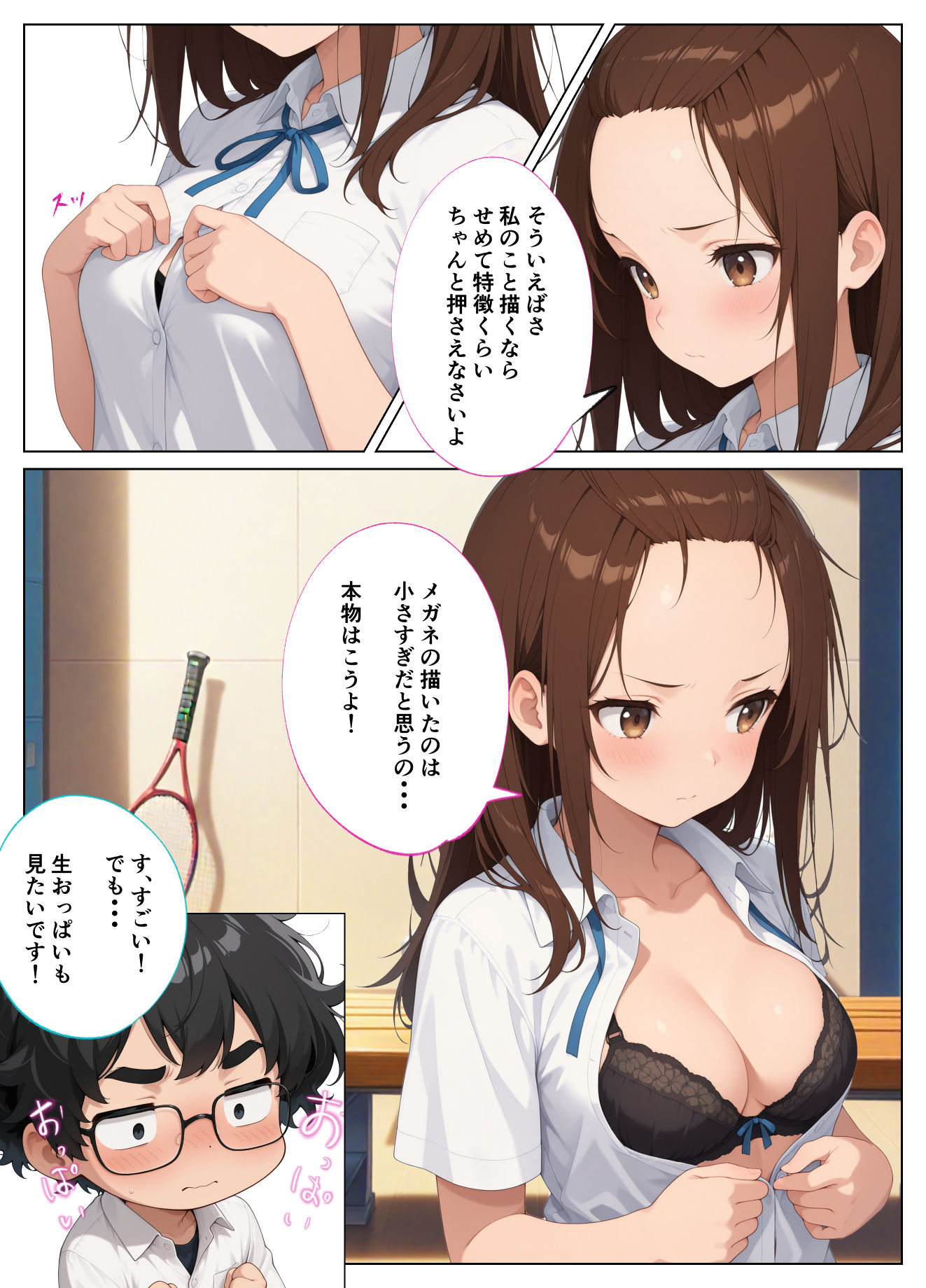 童貞モブがハーレム主人公になるまであと100日〜ぼっちメガネにイカされて〜 画像7