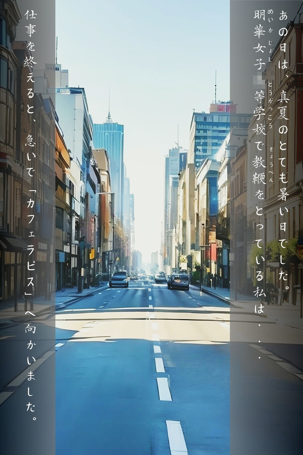 サンプル画像2:教え子の美人姉妹を愛玩具に堕とした話(AIパンティ) [d_573056]