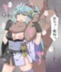 舐めプくのいち腹パン拷問でびっくんびっくん感じちゃう