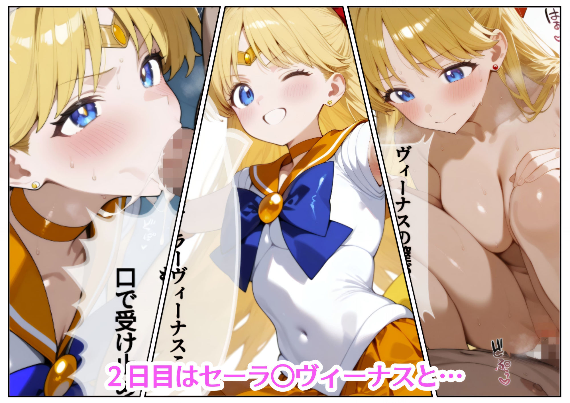 サンプル画像4:俺の会社の社内奉仕部  〜セー◯ームーン編〜(スーパーキッカーナッツくん) [d_573264]