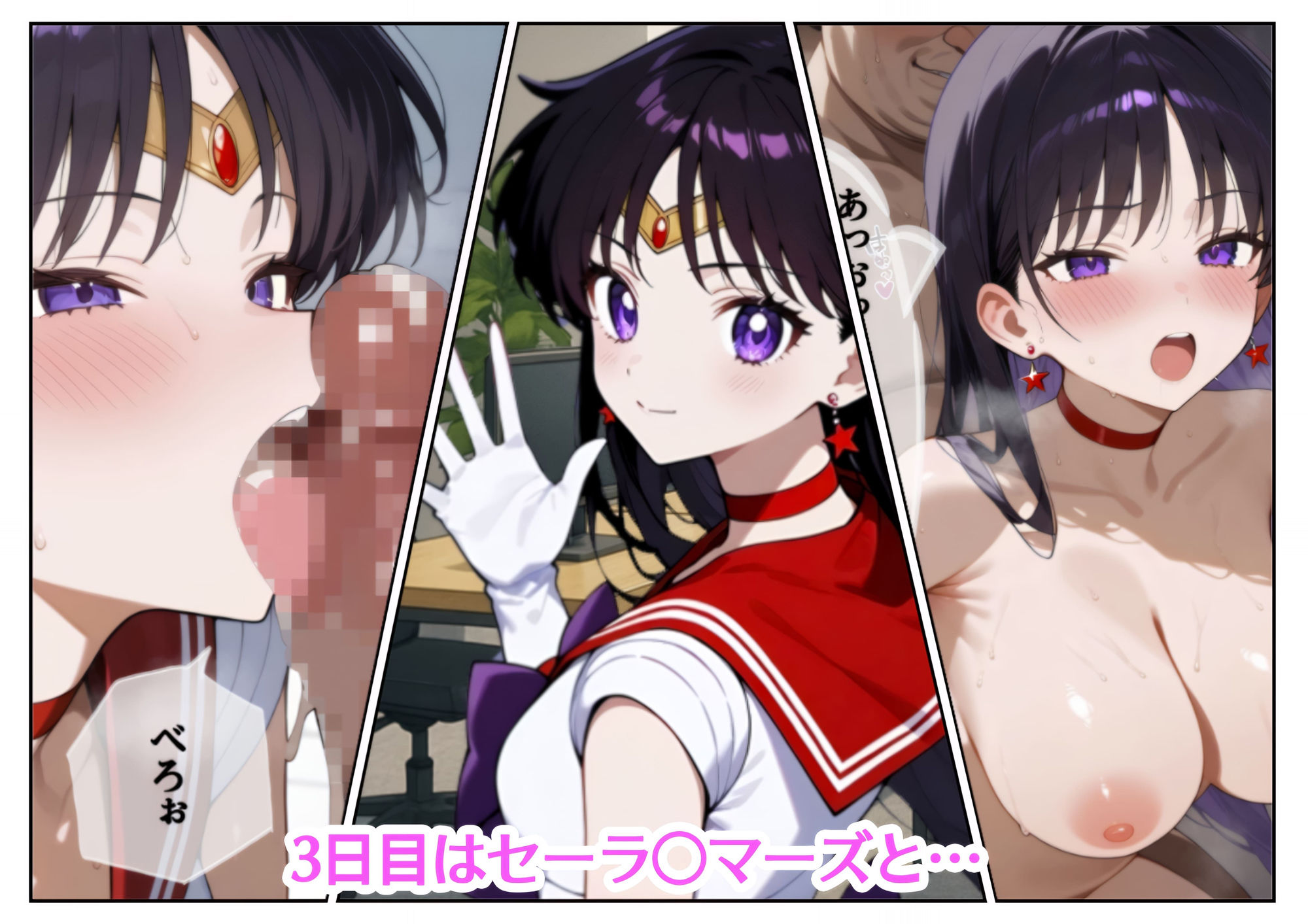 サンプル画像5:俺の会社の社内奉仕部  〜セー◯ームーン編〜(スーパーキッカーナッツくん) [d_573264]