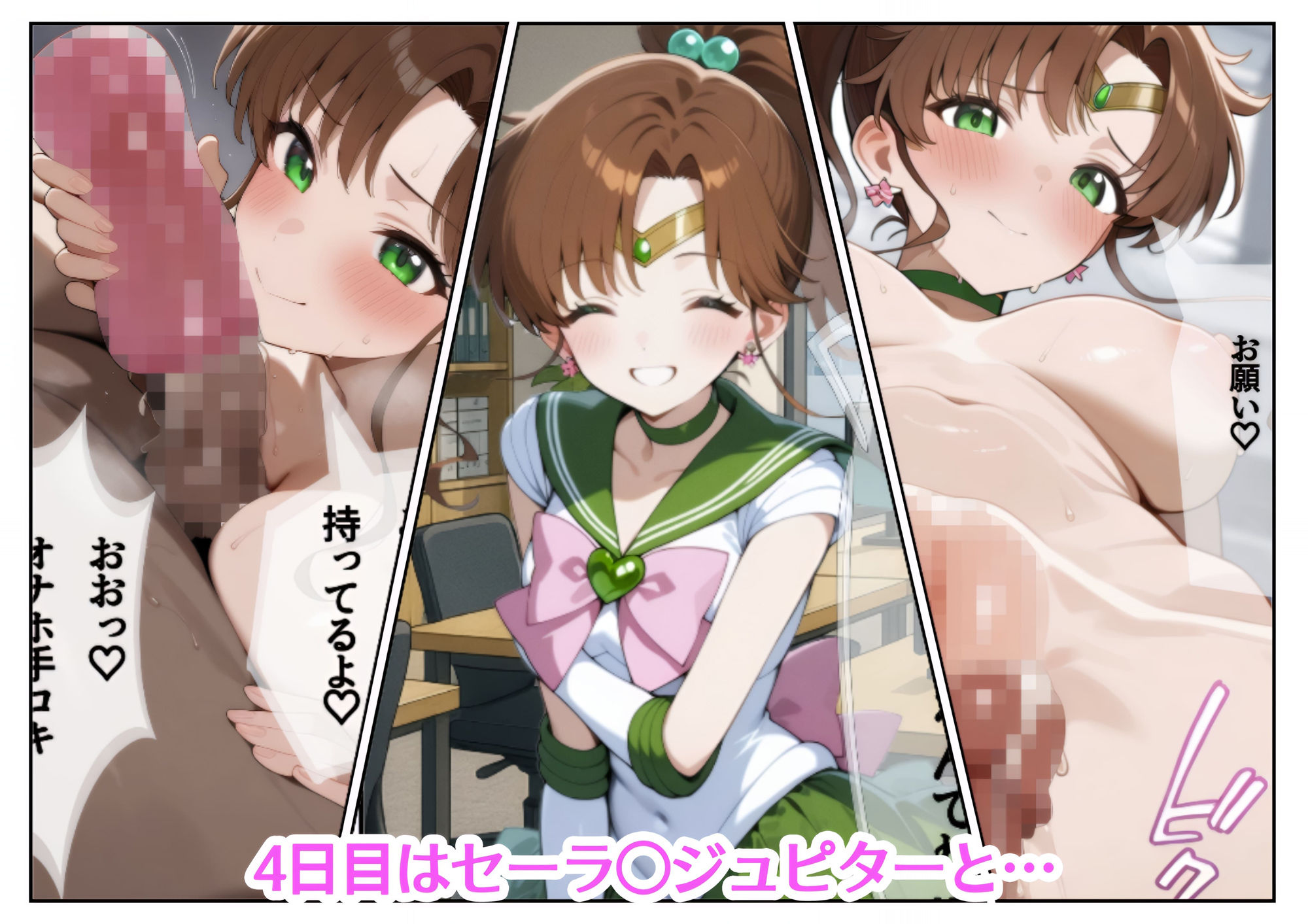俺の会社の社内奉仕部 〜セー◯ームーン編〜 画像6