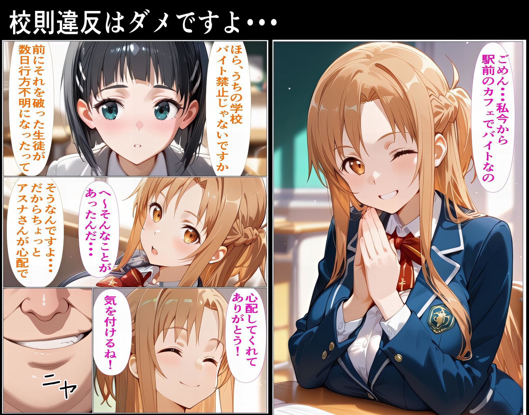 サンプル画像1:拘束監禁拷問され家畜兼、肉便器にさせられたアスナ〜搾乳機にさせられ調教される〜(東京アキバ同人倶楽部) [d_575261]