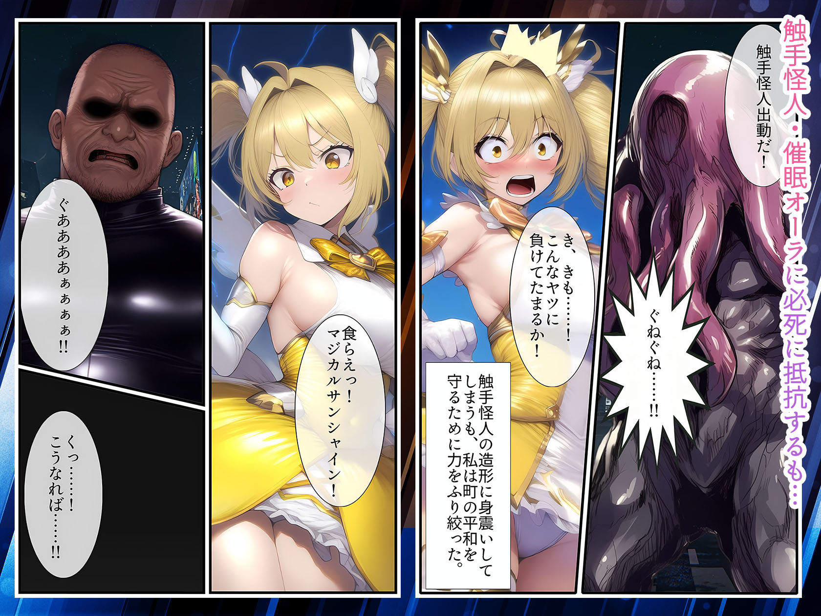 サンプル画像2:華聖麗姫スイートフラワーズ 3 〜淫涜の二人・淫欲にまみれた堕ちゆく麗姫〜(NaruMinix) [d_575598]