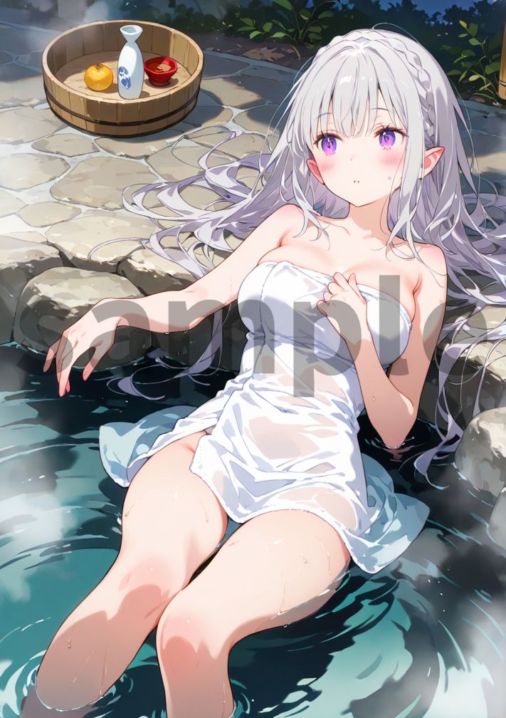 エ〇リアと温泉からの濃密えっち 画像1