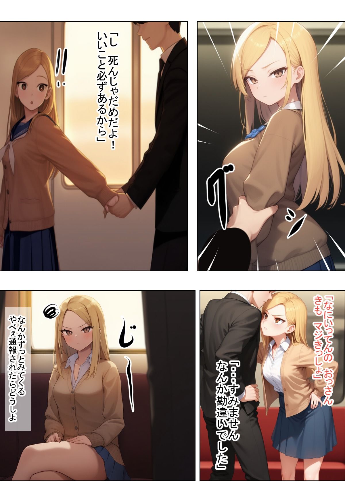 サンプル画像1:ギャルちゃんのほんね(えびくらげ) [d_576361]