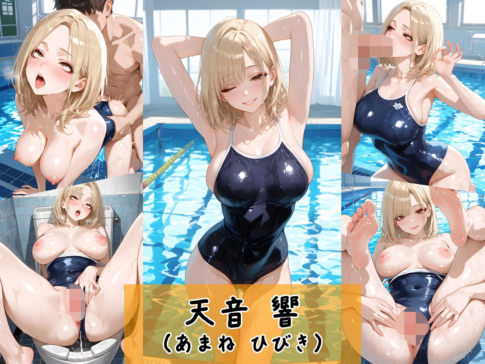 サンプル画像5:種付け物語 〜スク水少女編〜(えちえち館) [d_576818]