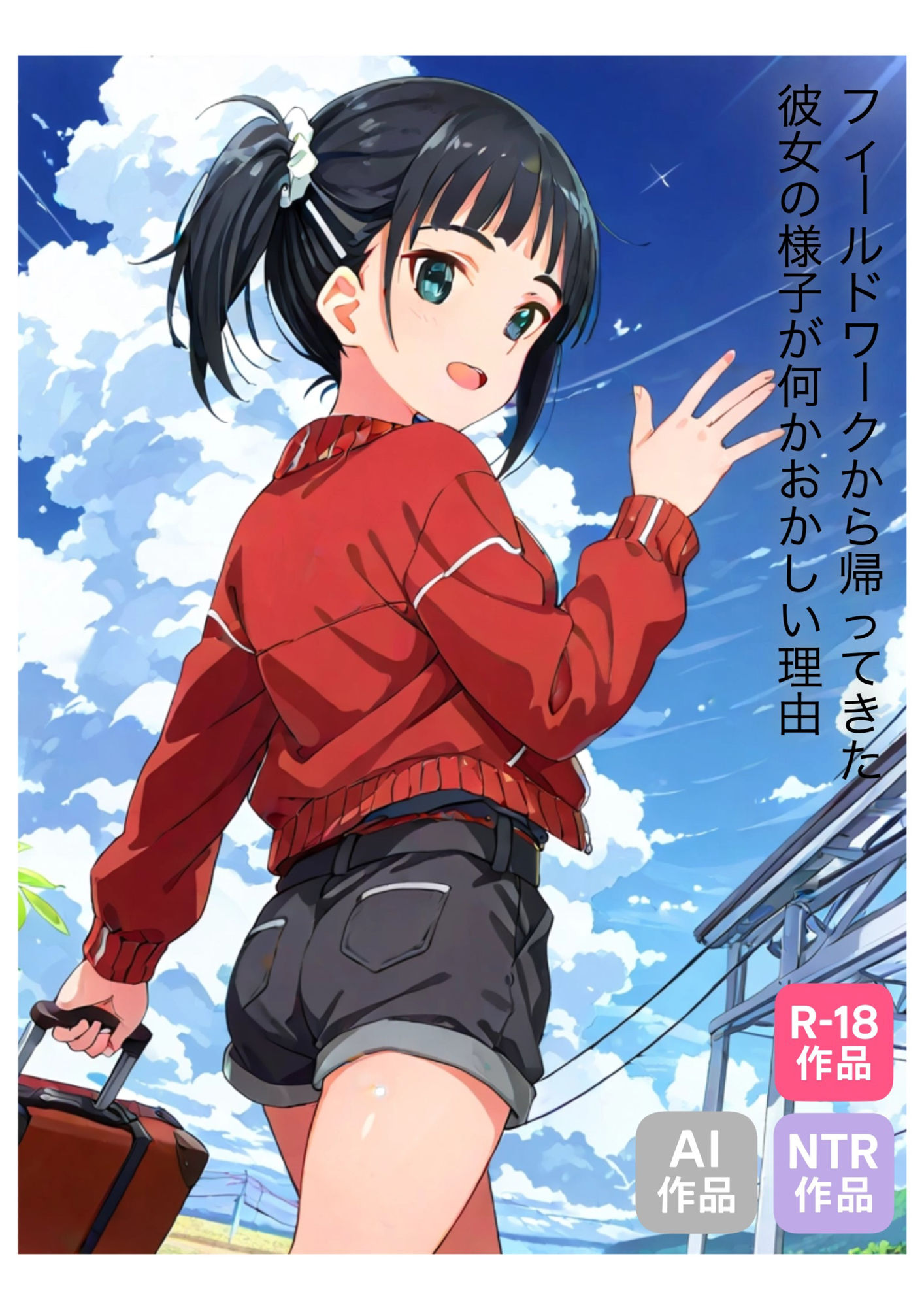 サンプル画像1:フィールドワークから帰ってきた彼女の様子が何かおかしい理由(NTRは純愛) [d_576930]