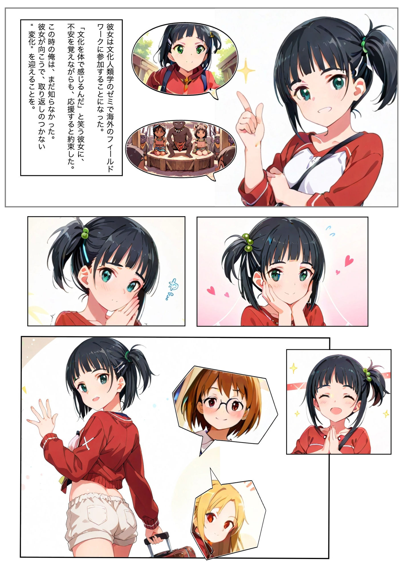 サンプル画像2:フィールドワークから帰ってきた彼女の様子が何かおかしい理由(NTRは純愛) [d_576930]