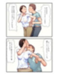 【近親相姦体験】ストレッチ中の汗だく母さんに挿入してみた