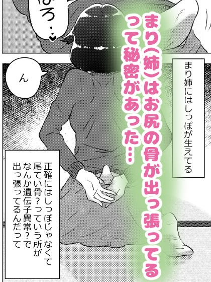 サンプル画像2:あまえんぼ妹はお姉ちゃんのしっぽ（！？）がだ〜いすき(はちまんてんごく) [d_577626]