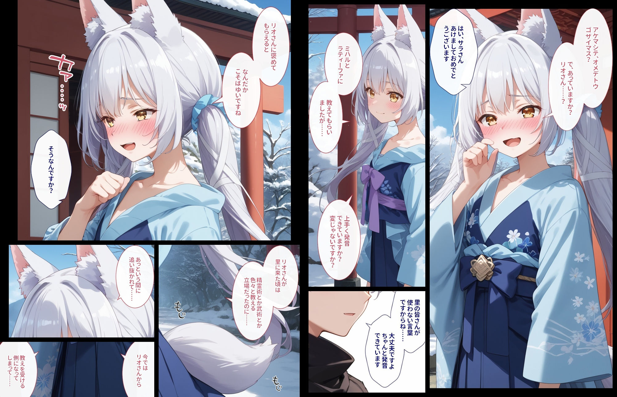 性霊幻想記〜11人のヒロイン達との姫はじめ【前編】〜 無料画像5