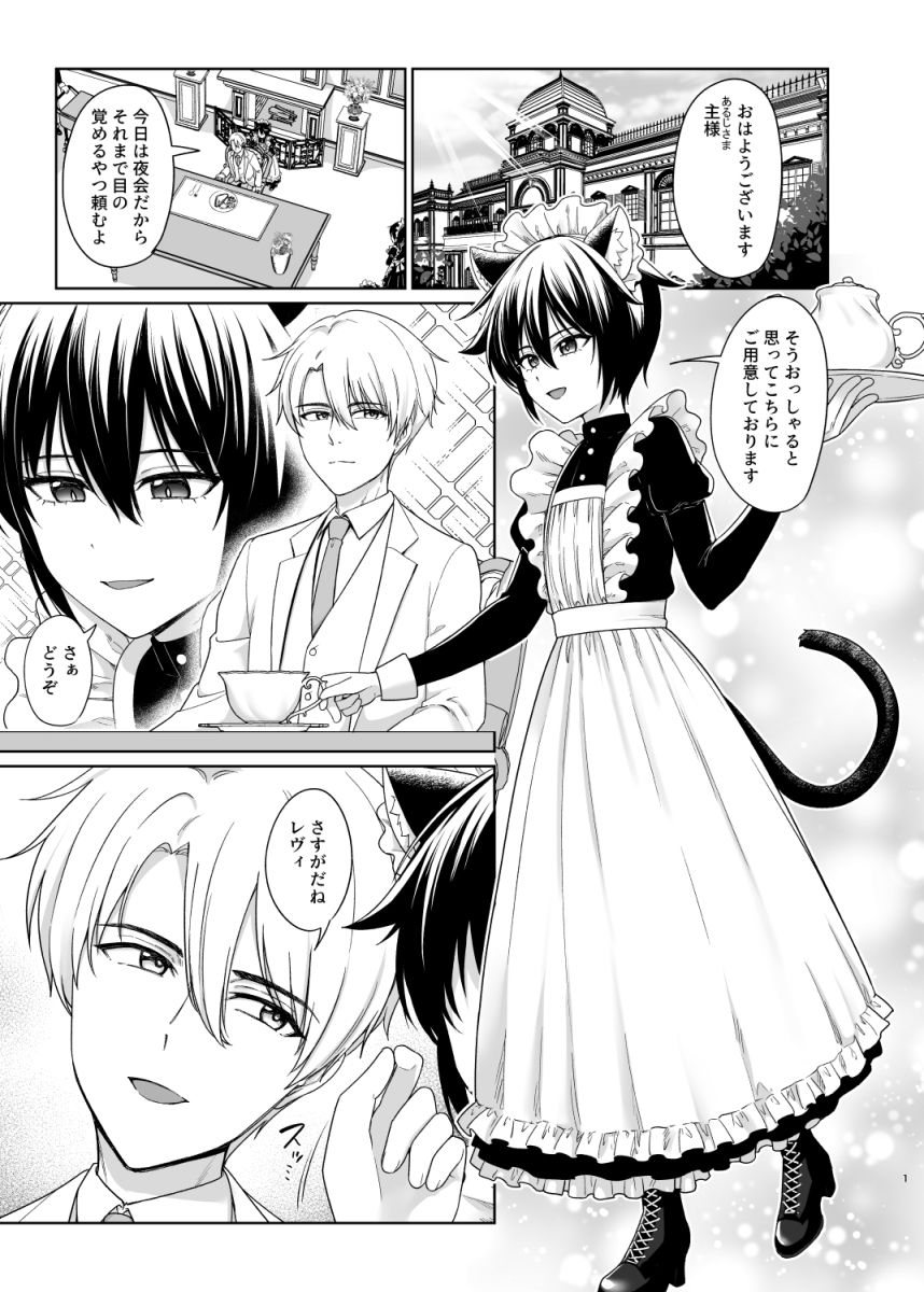 猫耳少年メイドの愛するヒメゴト 画像2
