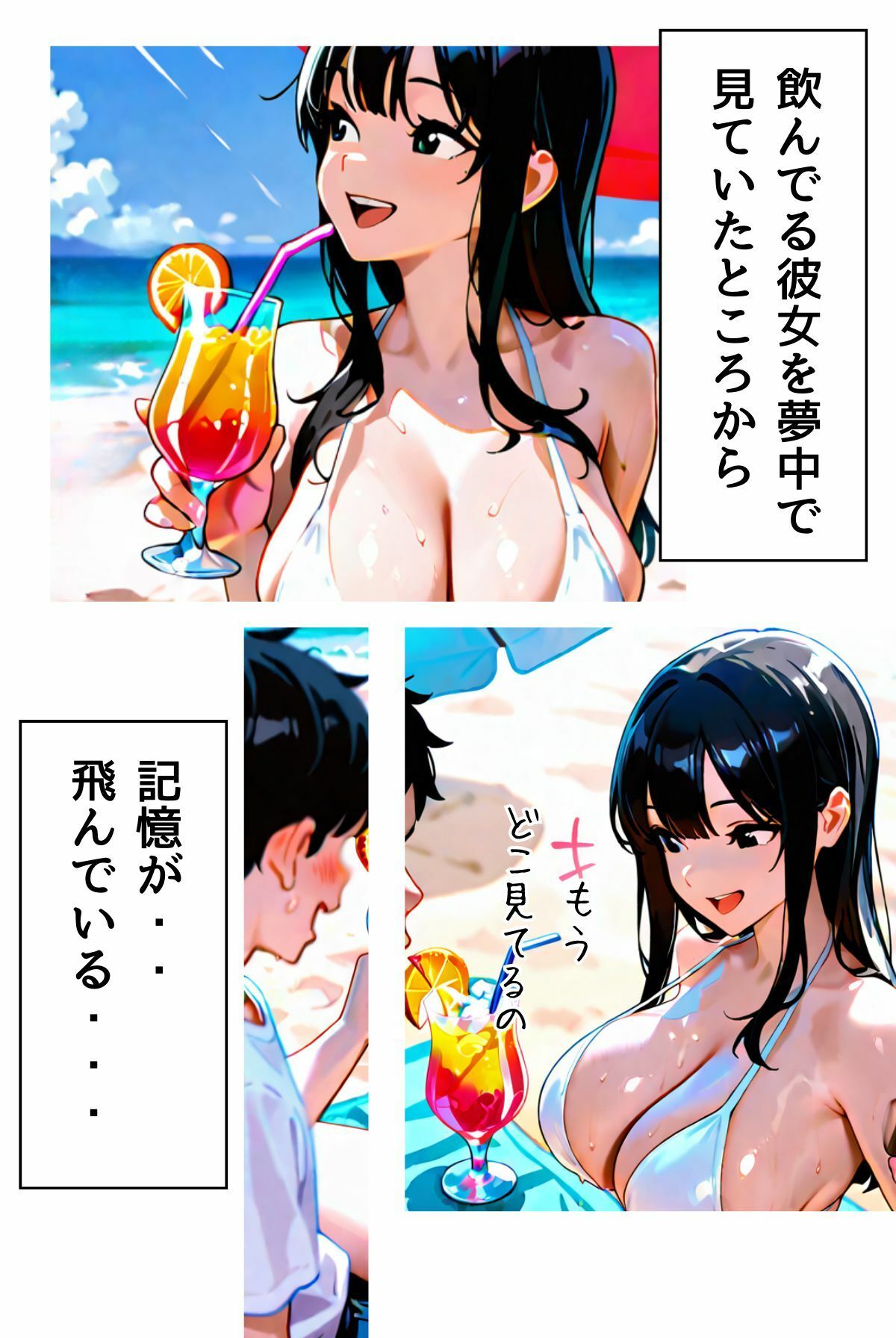 目を覚ましたら僕の彼女が淫乱になっていた(フルカラー) 画像9