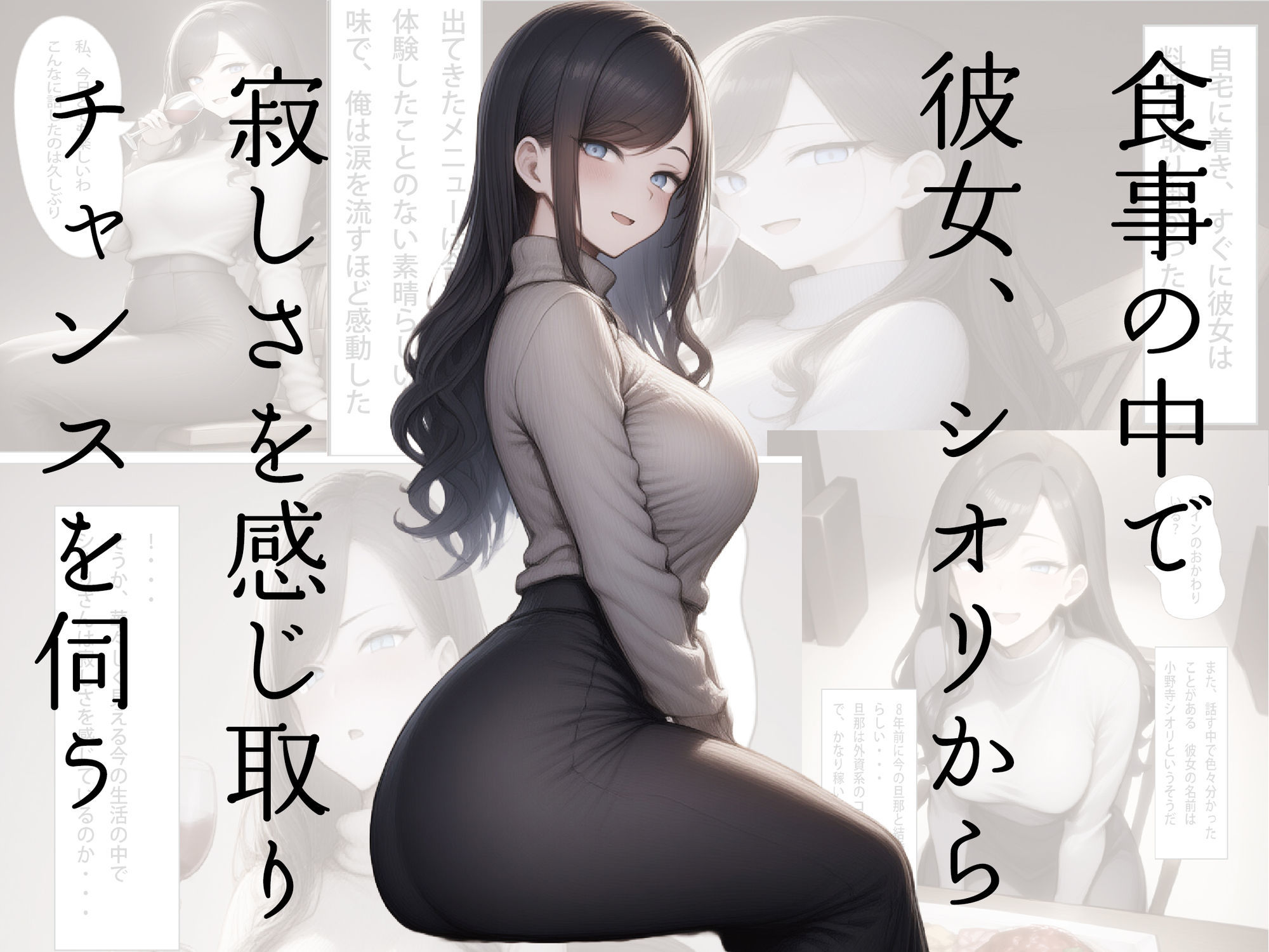サンプル画像4:美人人妻が色んなことしてくれて(Maki-KO！) [d_580651]