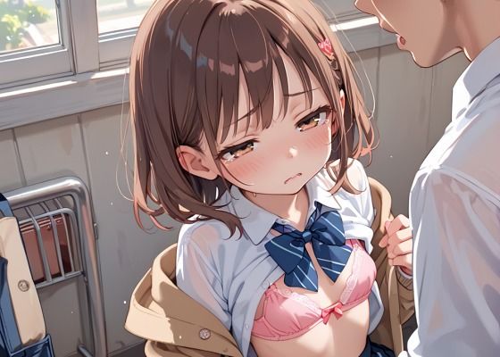 膨らみ始めの少女が留年回避のために犯●れ尽くす 画像2