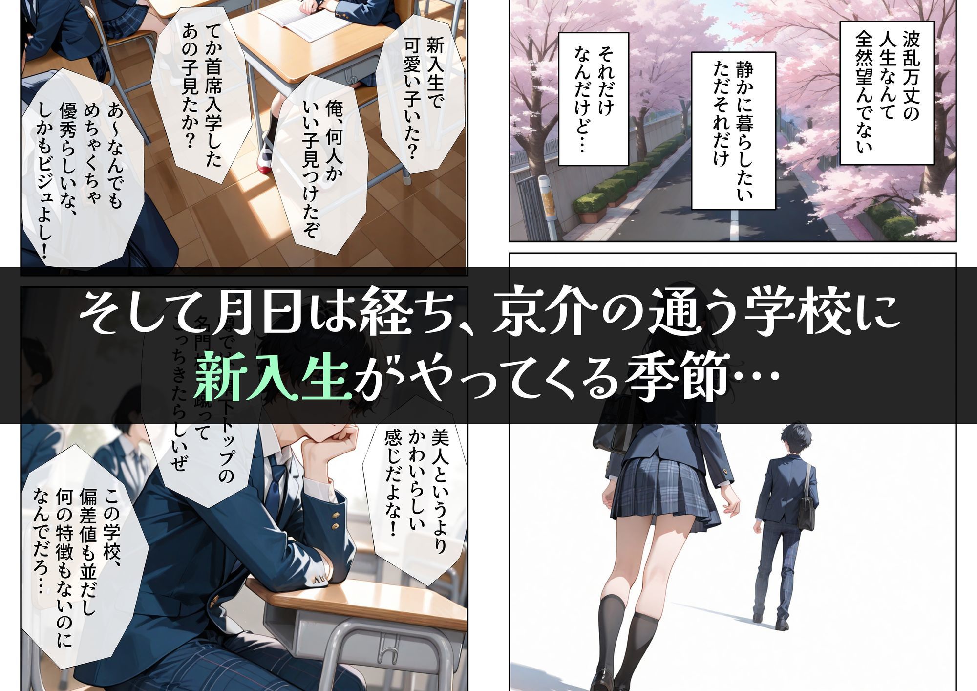 サンプル画像2:寝取りの実妹 -入学-(ニーハイ堂) [d_581992]