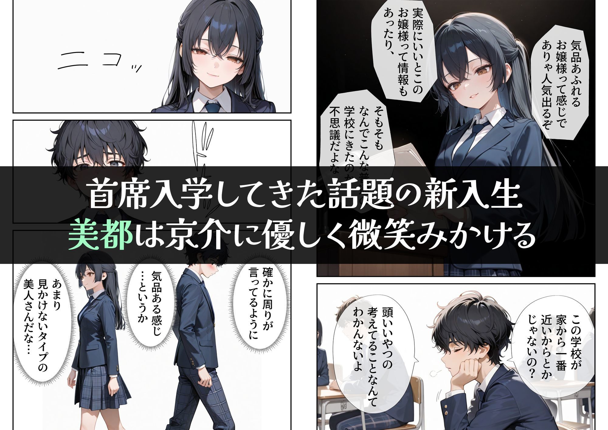 サンプル画像3:寝取りの実妹 -入学-(ニーハイ堂) [d_581992]