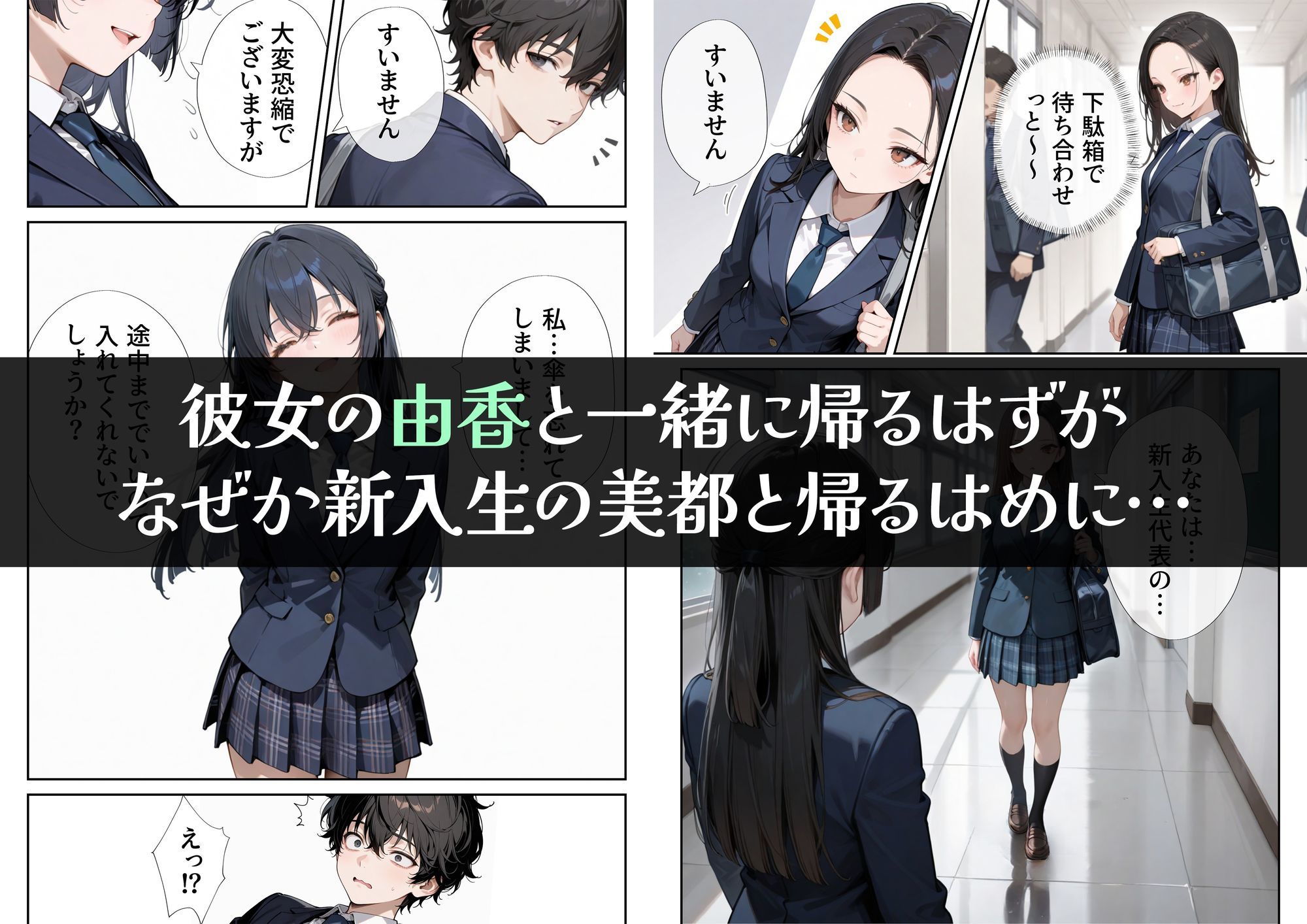 サンプル画像4:寝取りの実妹 -入学-(ニーハイ堂) [d_581992]