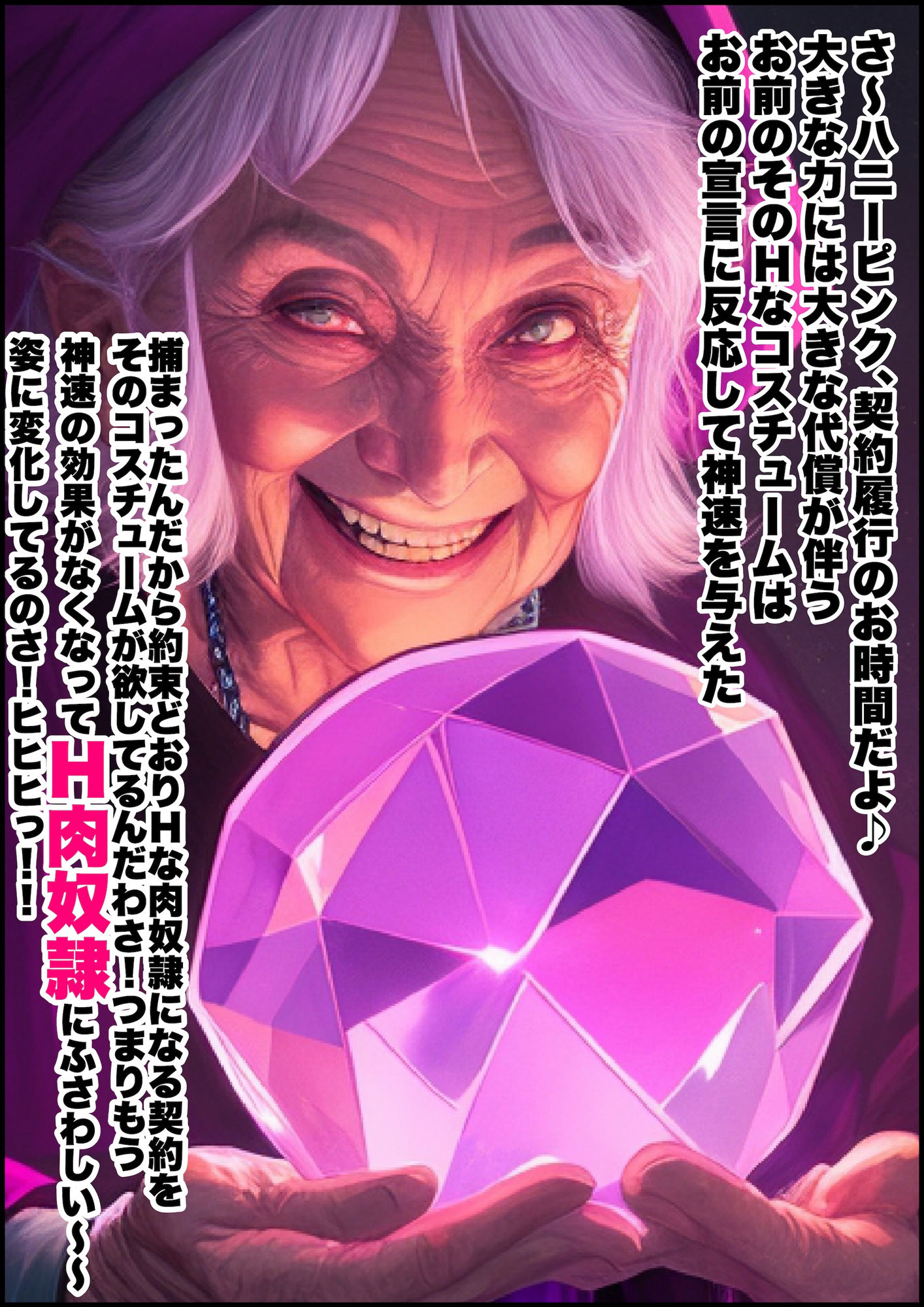 サンプル画像3:Hに変身・怪盗ハニーピンク2（AI改良版）(R81工房) [d_582726]