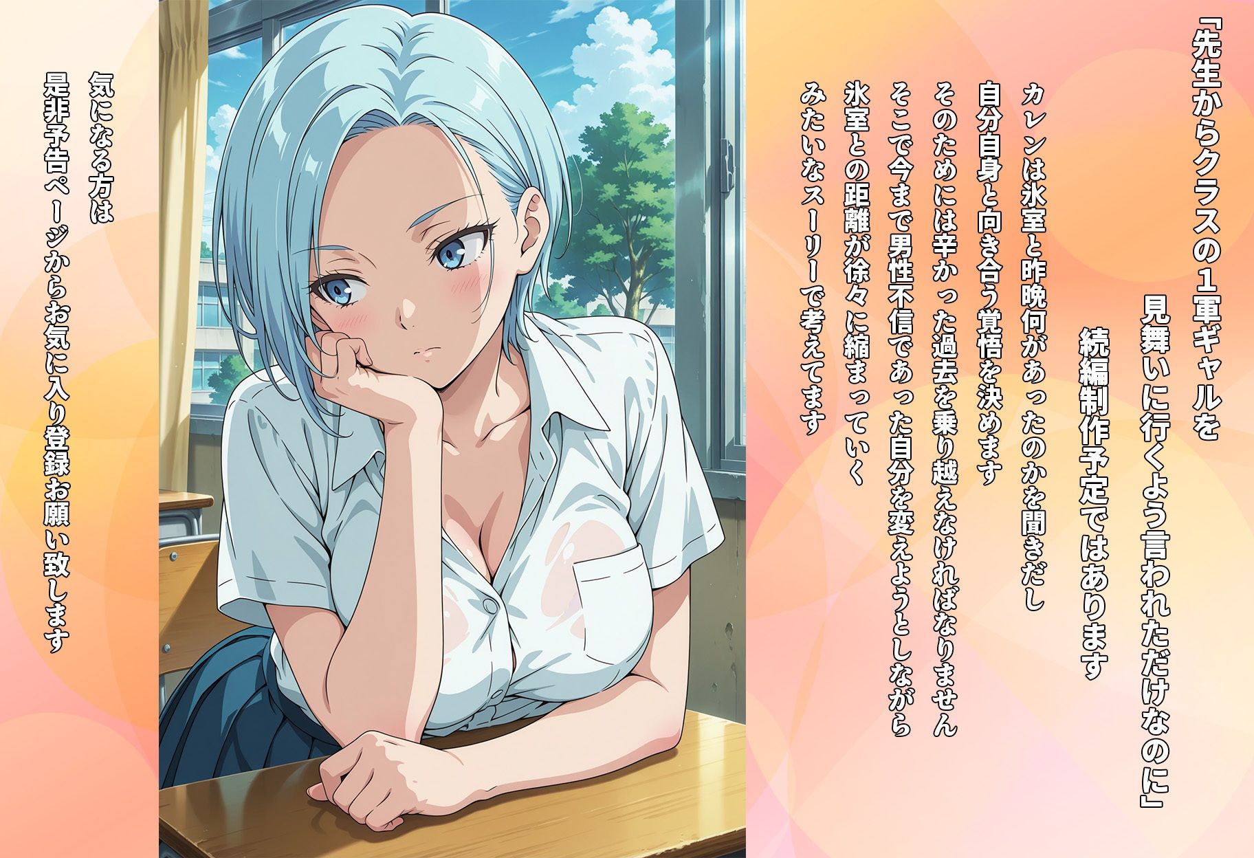 先生からクラスの1軍ギャルを見舞いに行くよう言われただけなのに 画像10