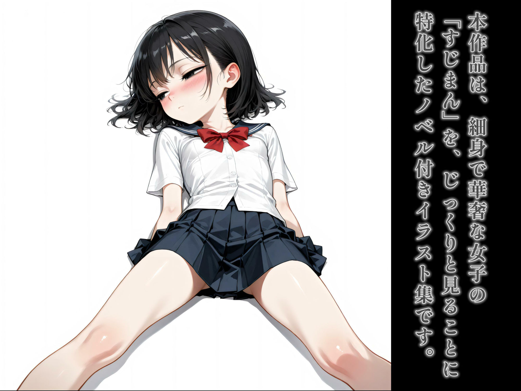 サンプル画像2:すじまんこ  華奢女子（ほそみのおんなのこ）(一本すじ) [d_582798]