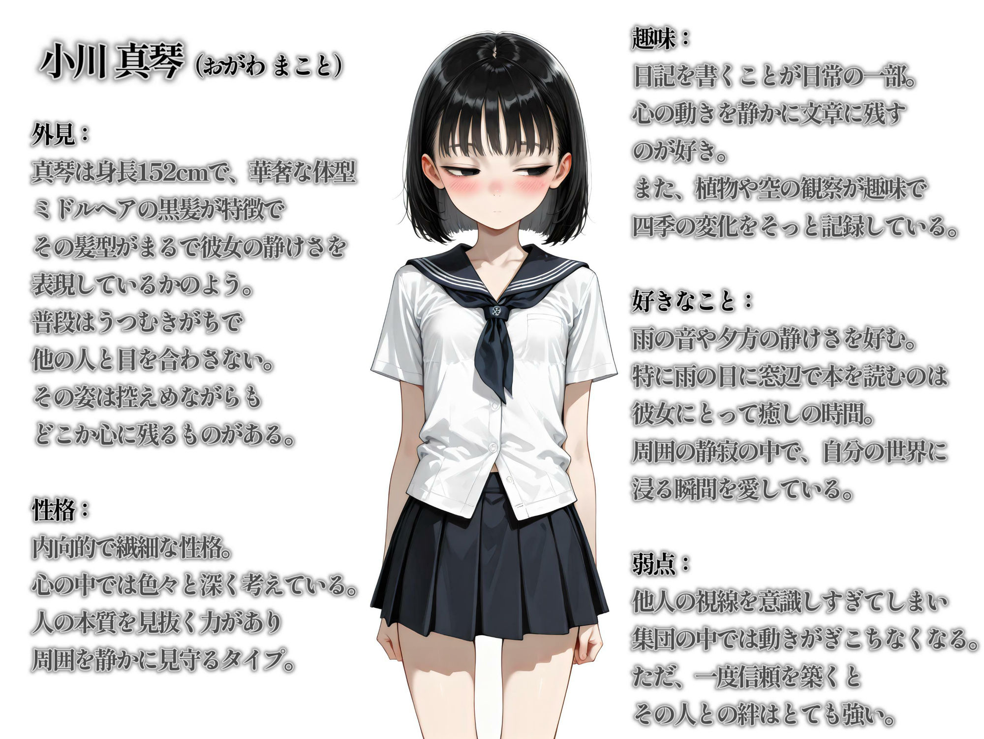 サンプル画像4:すじまんこ  華奢女子（ほそみのおんなのこ）(一本すじ) [d_582798]