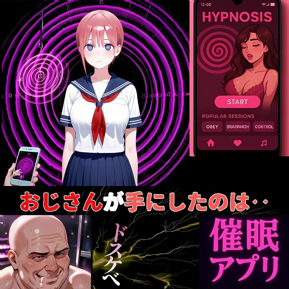 サンプル画像1:催●アプリ‥支配は愛よりも深く‥中野一花(夢追い虫) [d_582812]