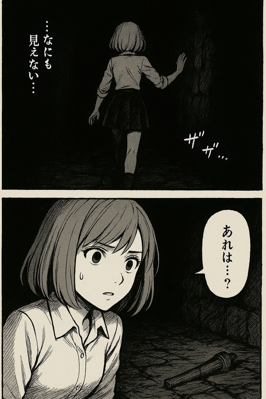 サンプル画像2:女冒険者の地下迷宮探索（ホラー、ダークファンタジー、ゴブリン、睡姦）(dia202503) [d_582936]