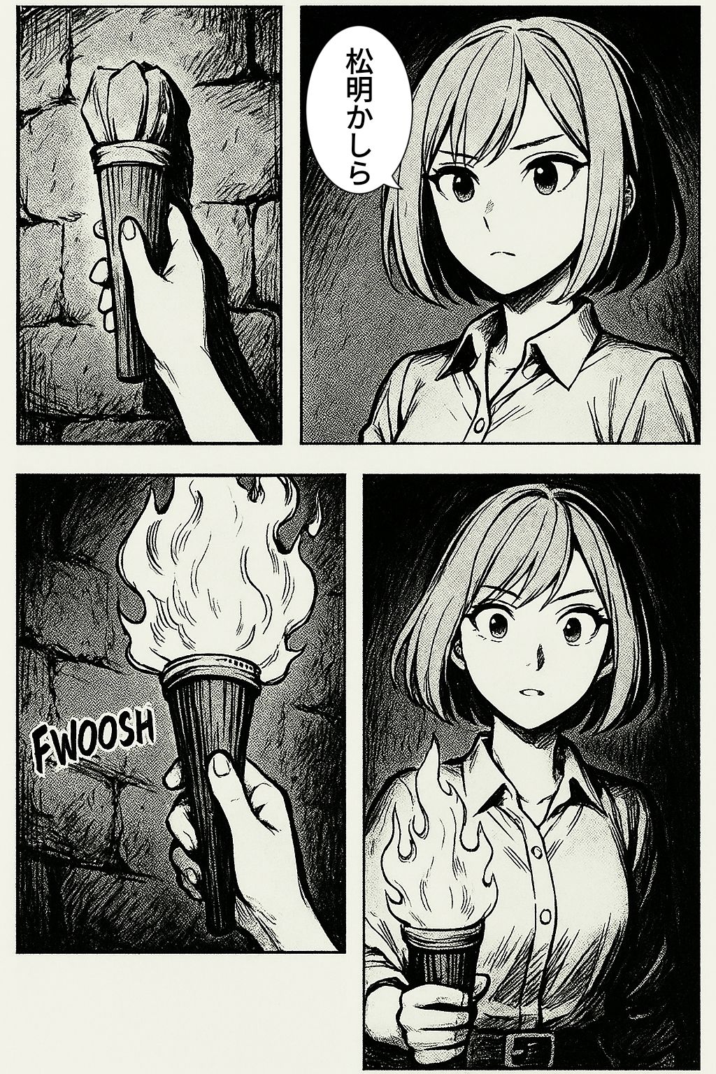 サンプル画像3:女冒険者の地下迷宮探索（ホラー、ダークファンタジー、ゴブリン、睡姦）(dia202503) [d_582936]