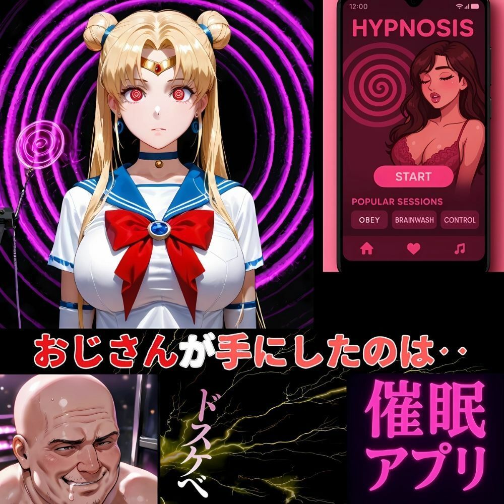 サンプル画像1:催●アプリ‥深層意識まで侵入完了‥セーラー戦士月野うさぎ(夢追い虫) [d_583326]