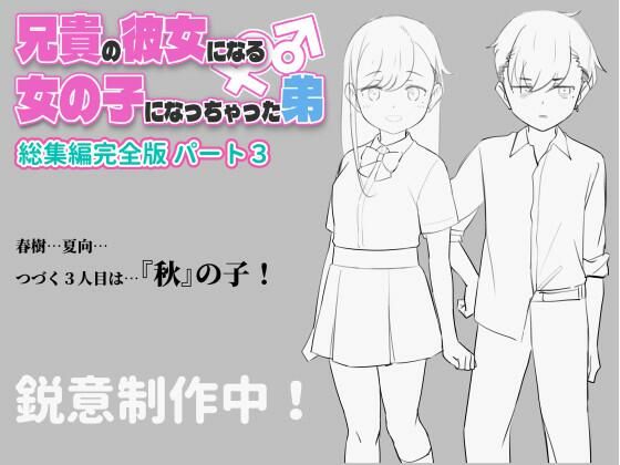 兄貴の彼女になる女の子になっちゃった弟 総集編完全版3の画像