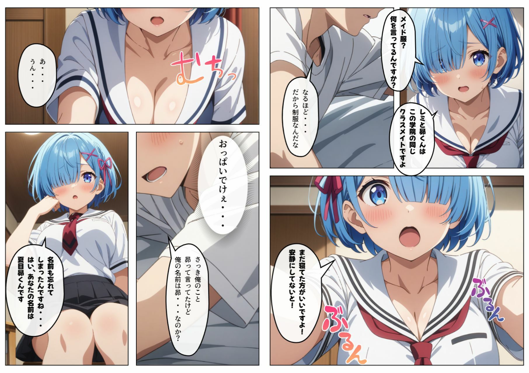 サンプル画像3:ゼロから始まる異性界生活〜コンプリートver〜(憧れ委員会) [d_584621]