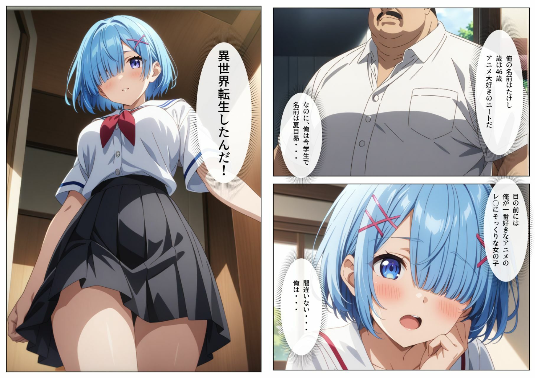 サンプル画像4:ゼロから始まる異性界生活〜コンプリートver〜(憧れ委員会) [d_584621]