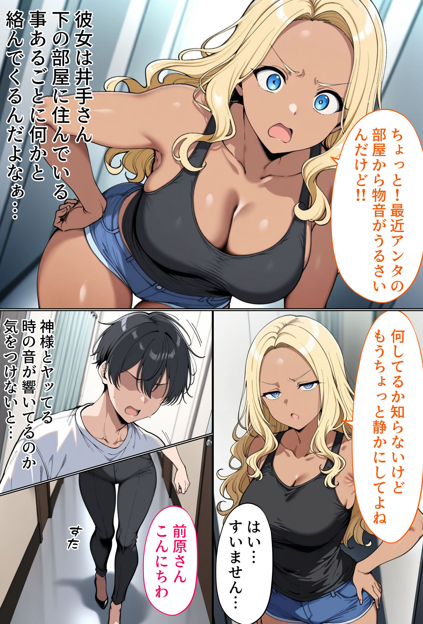 サンプル画像2:僕の憑神様2(Yoshiのイラスト工房) [d_585317]