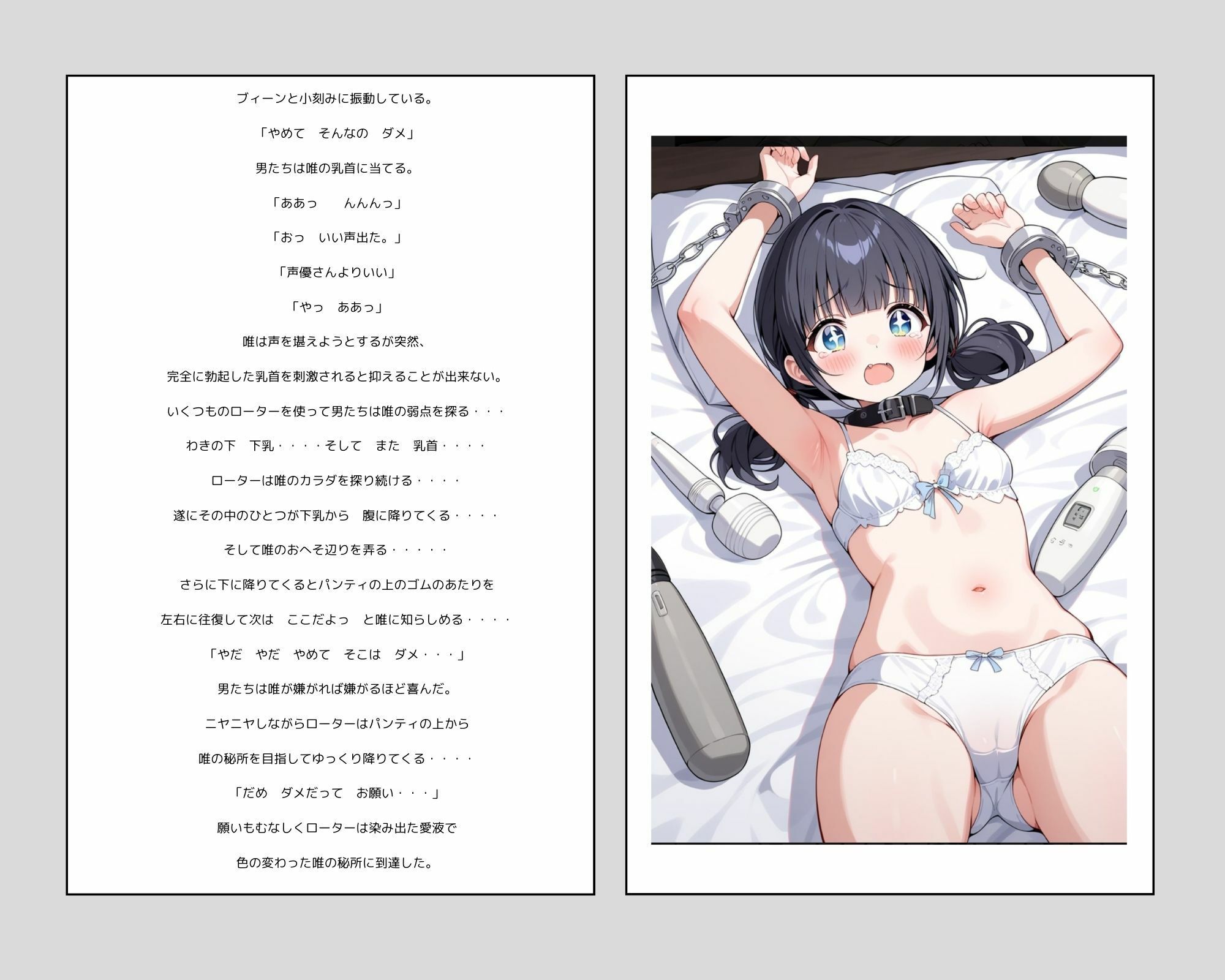 彼女の犯●れているところを見ていたい 女子大生編 コスプレイヤーを集団輪● ノベル+AIイラスト99枚 画像8