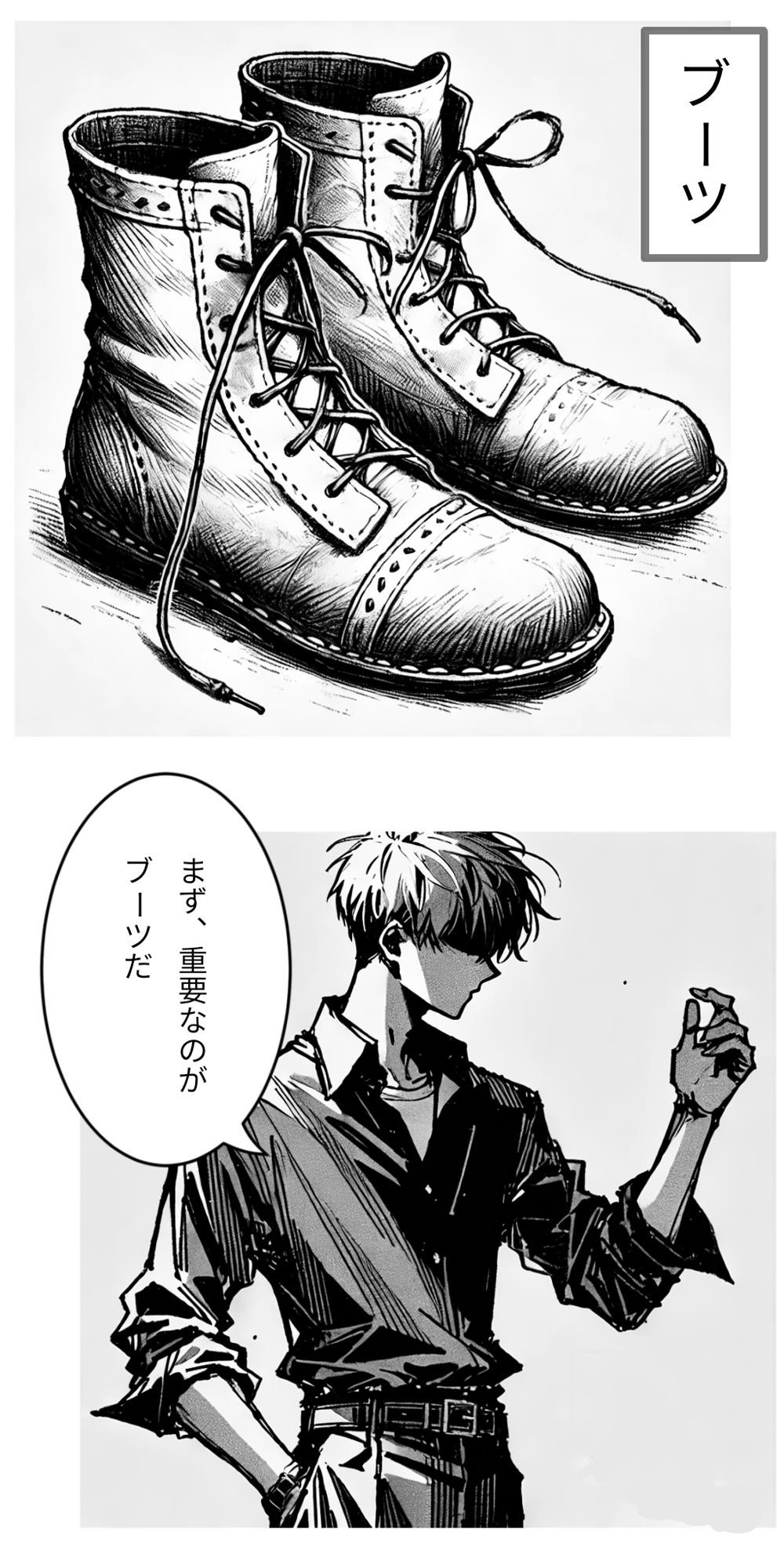 サンプル画像5:荷物持ち冒険者の装備(dia202503) [d_587467]