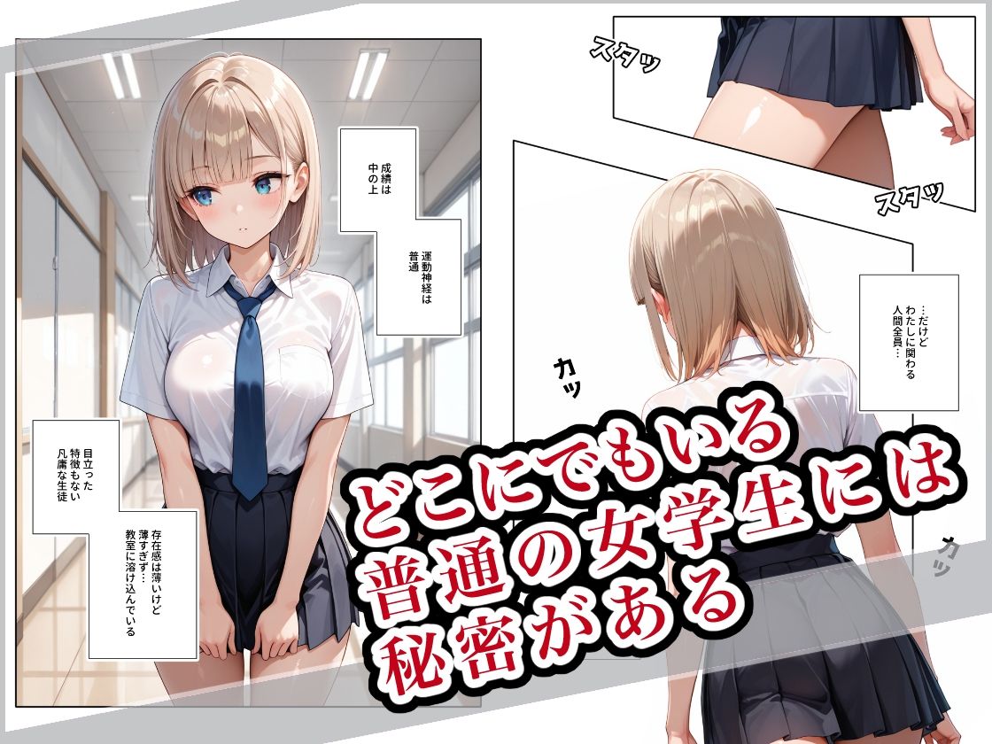 サンプル画像1:女学生スパイの苦悩(ステーキくん) [d_587766]