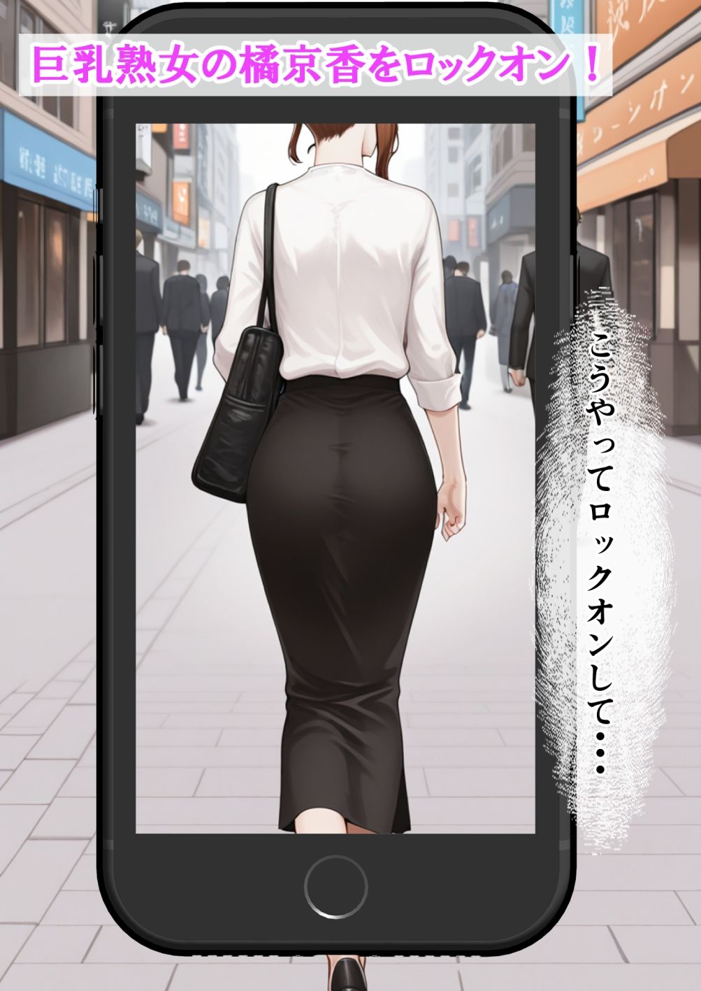 サンプル画像2:バグだらけの催●アプリで、橘さん親子と生ハメ中出しセックスしようとしたらトラブルだらけだった話(ベロナス) [d_588185]