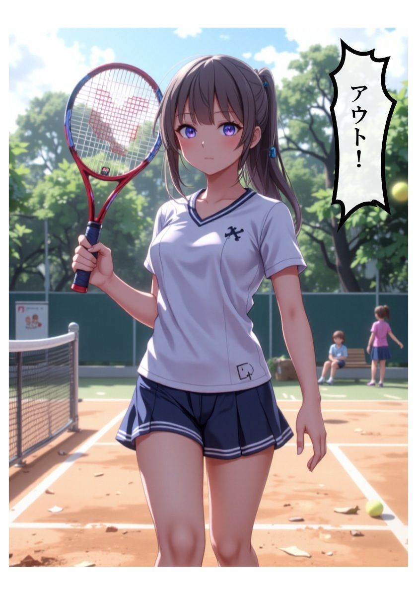 サンプル画像2:カラフルシスターズ(AI漫画倶楽部Tea) [d_589027]