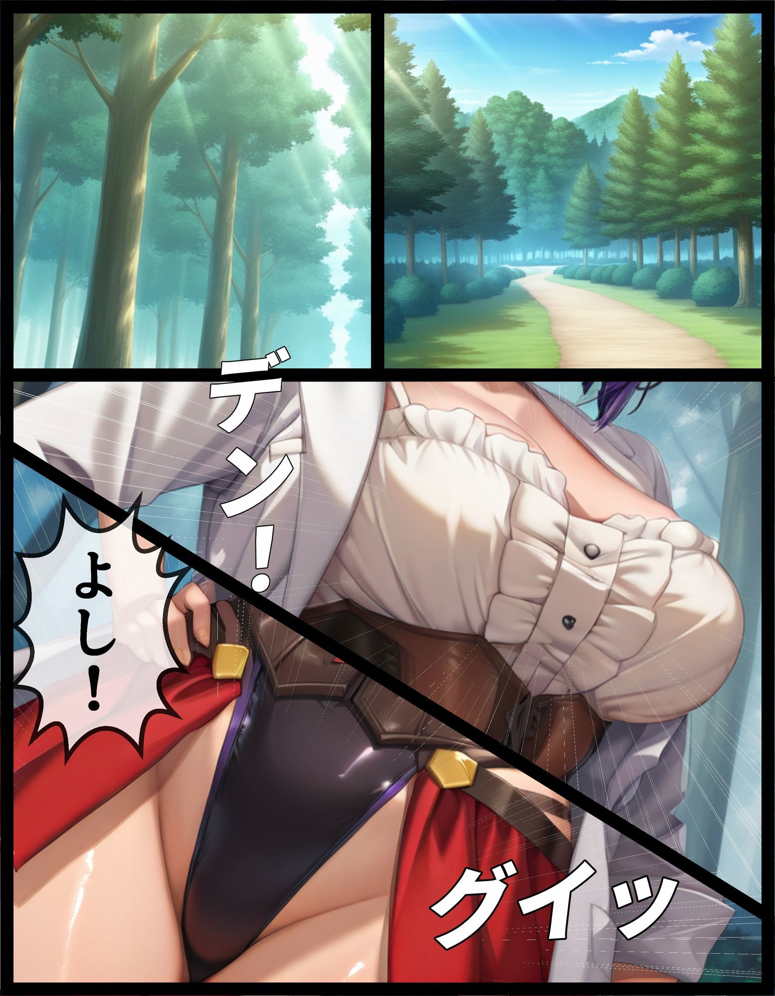 サンプル画像1:TSして異種姦されたい〜ローパー触手編〜(AIでも愛はある) [d_589052]