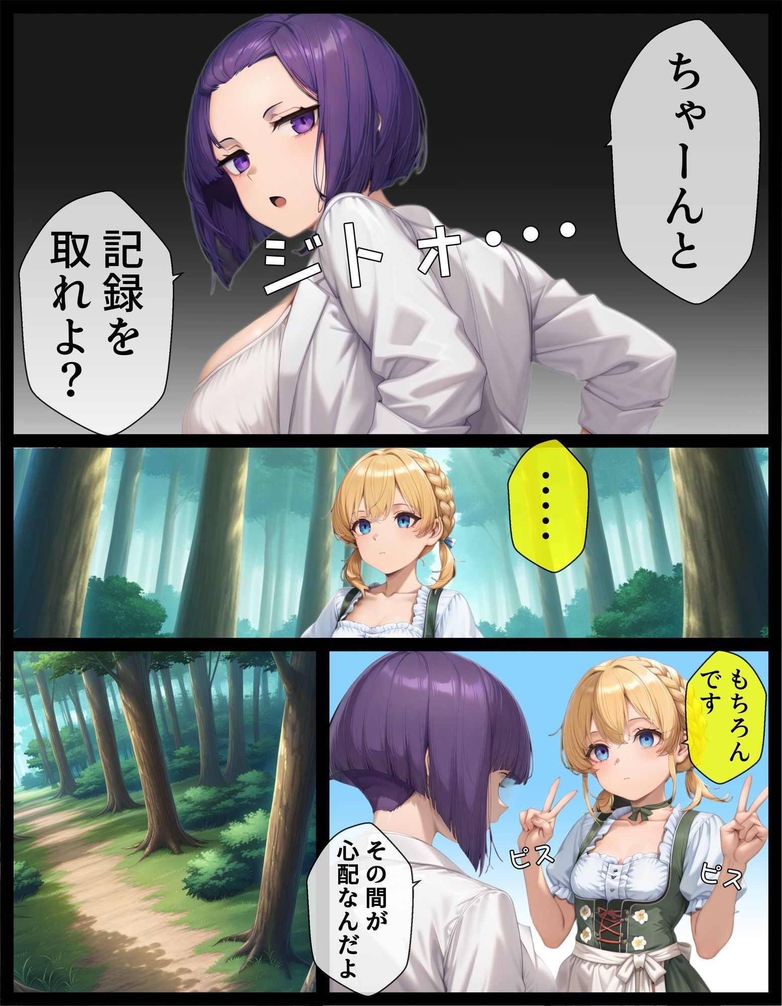 サンプル画像4:TSして異種姦されたい〜ローパー触手編〜(AIでも愛はある) [d_589052]