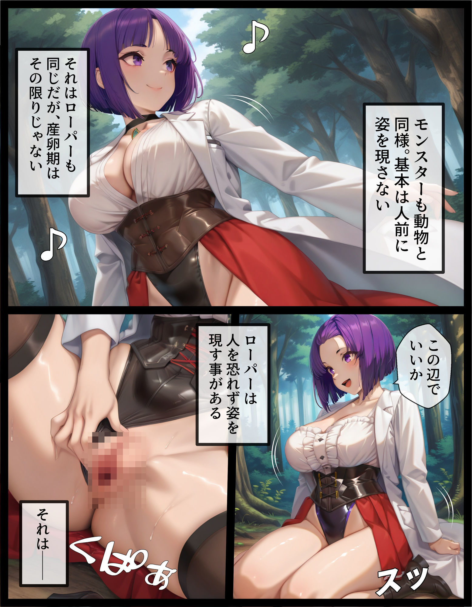 サンプル画像5:TSして異種姦されたい〜ローパー触手編〜(AIでも愛はある) [d_589052]