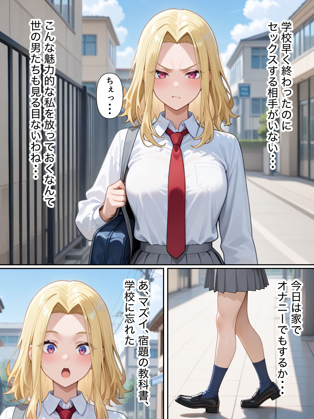 サンプル画像1:やりたい女子にちんぽ使われる話(ぴちゆめ堂) [d_589315]