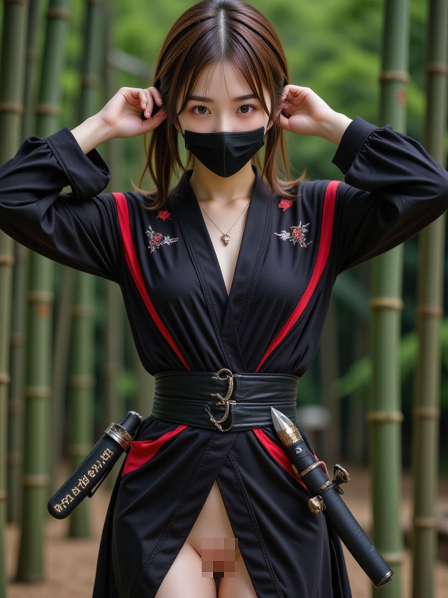 サンプル画像1:くノ一(Liyu(りゆ)) [d_589481]