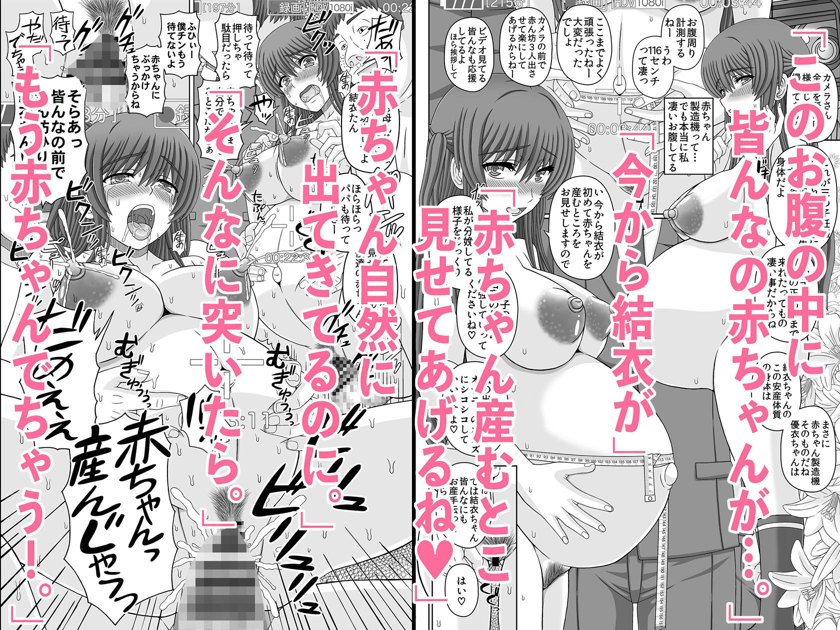 サンプル画像2:委員長はクラスの妊娠ペット4(幸せ共和国) [d_589796]