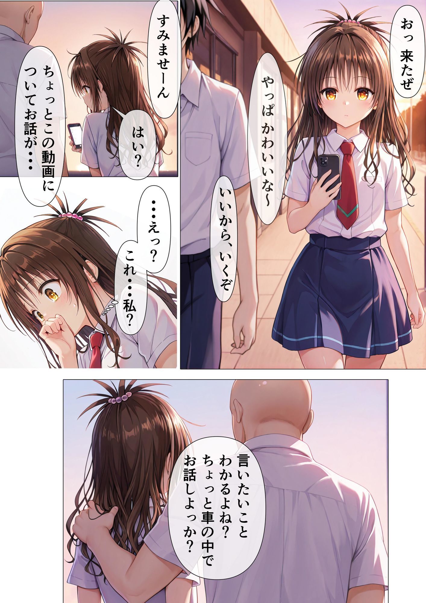 サンプル画像1:みかん食う2(たんさん) [d_590626]