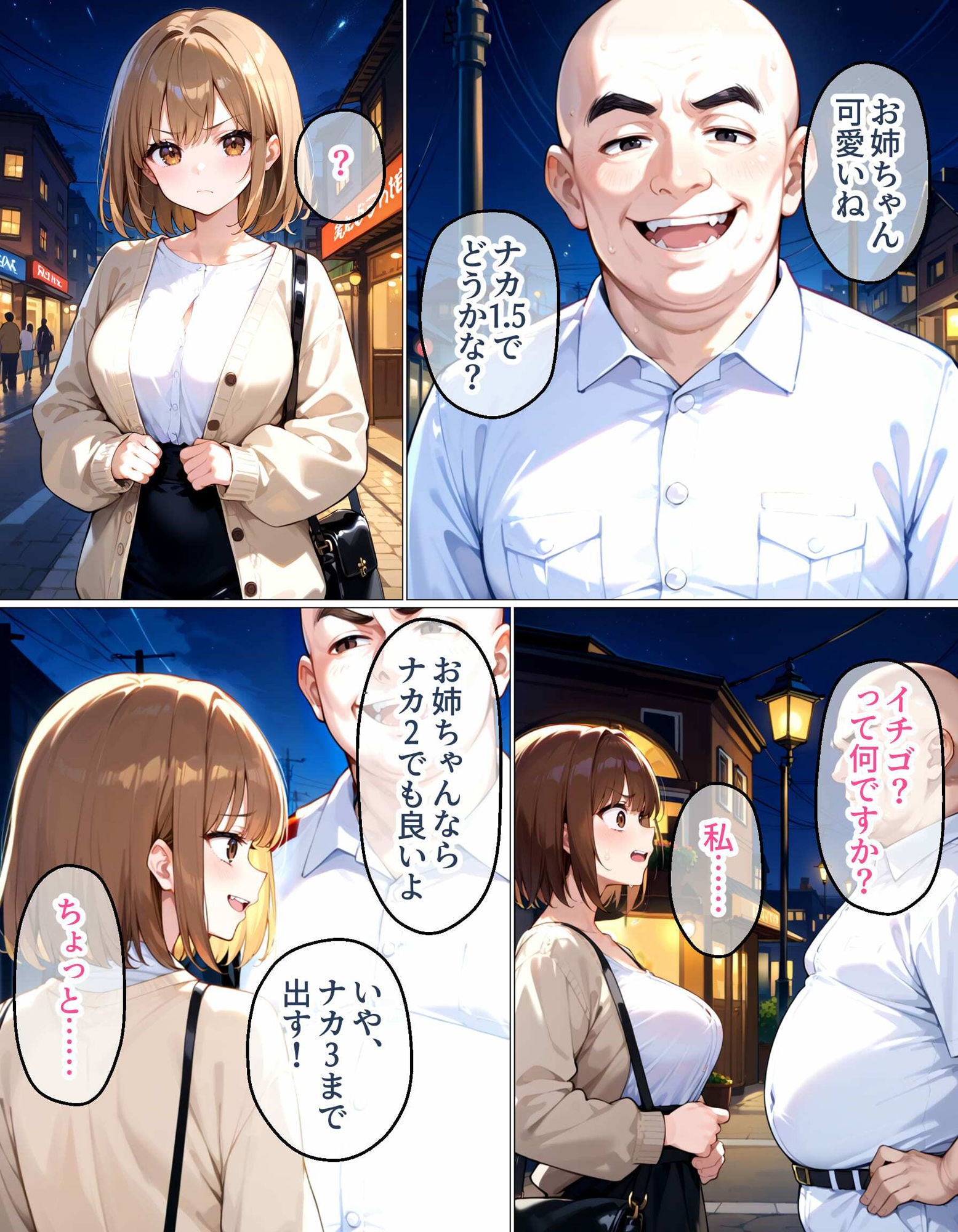 上京したばかりの大学1年生がおじさんに寝取られました 画像8