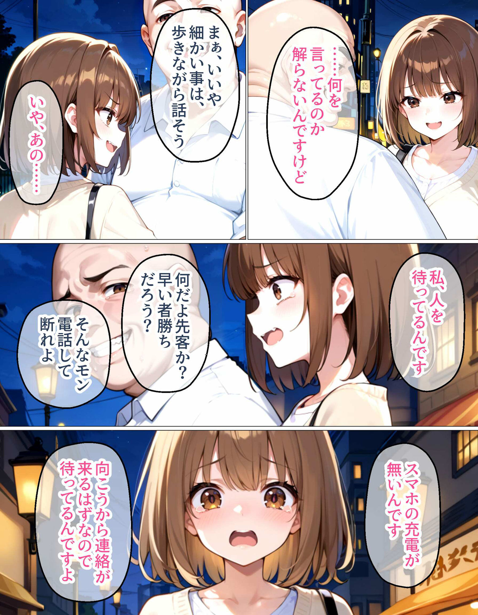 上京したばかりの大学1年生がおじさんに寝取られました 画像9