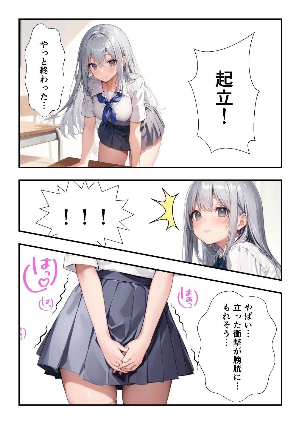 サンプル画像2:おしがまこみっく！(おちょこみっく【センシティ部】) [d_591017]